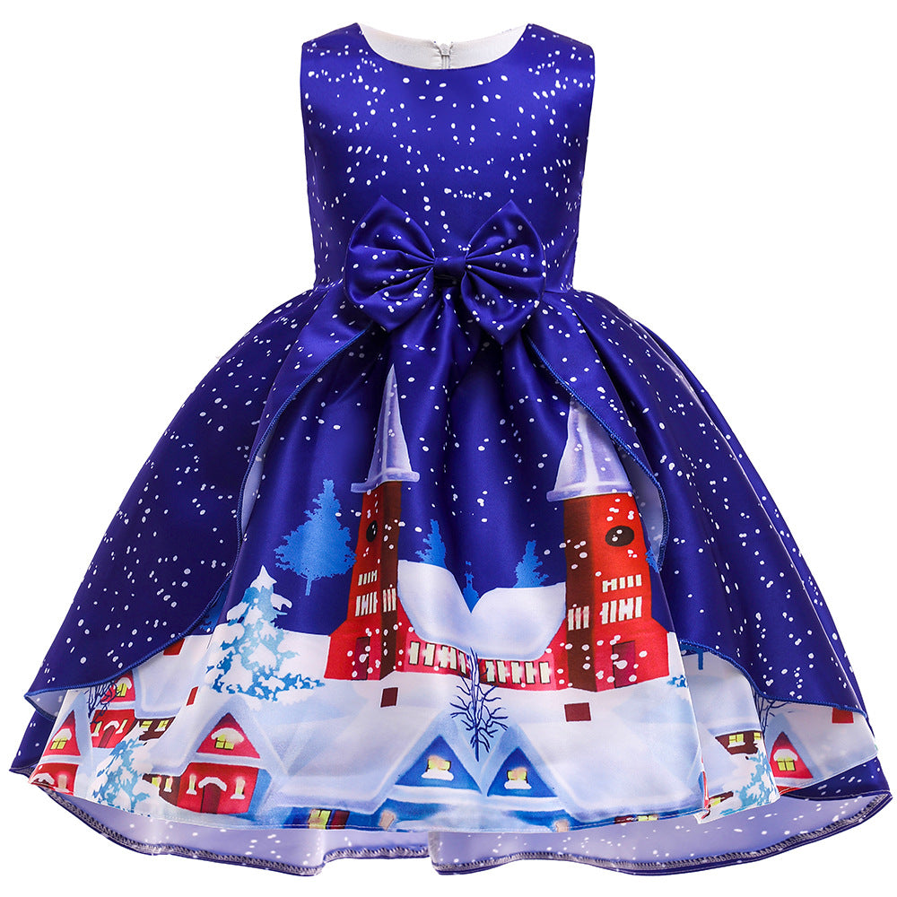Girls’ Christmas Princess Dress