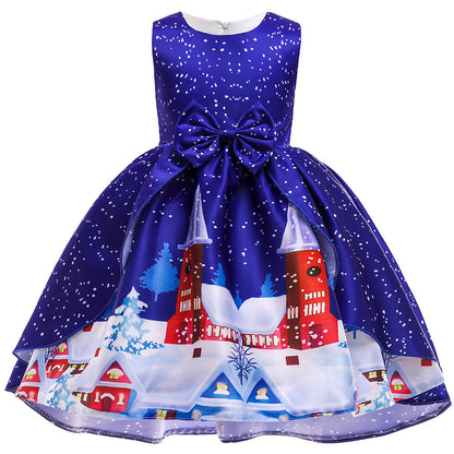 Girls’ Christmas Princess Dress