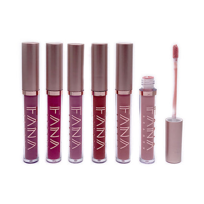 12-Piece Matte Fruity Lip Gloss Gift Set