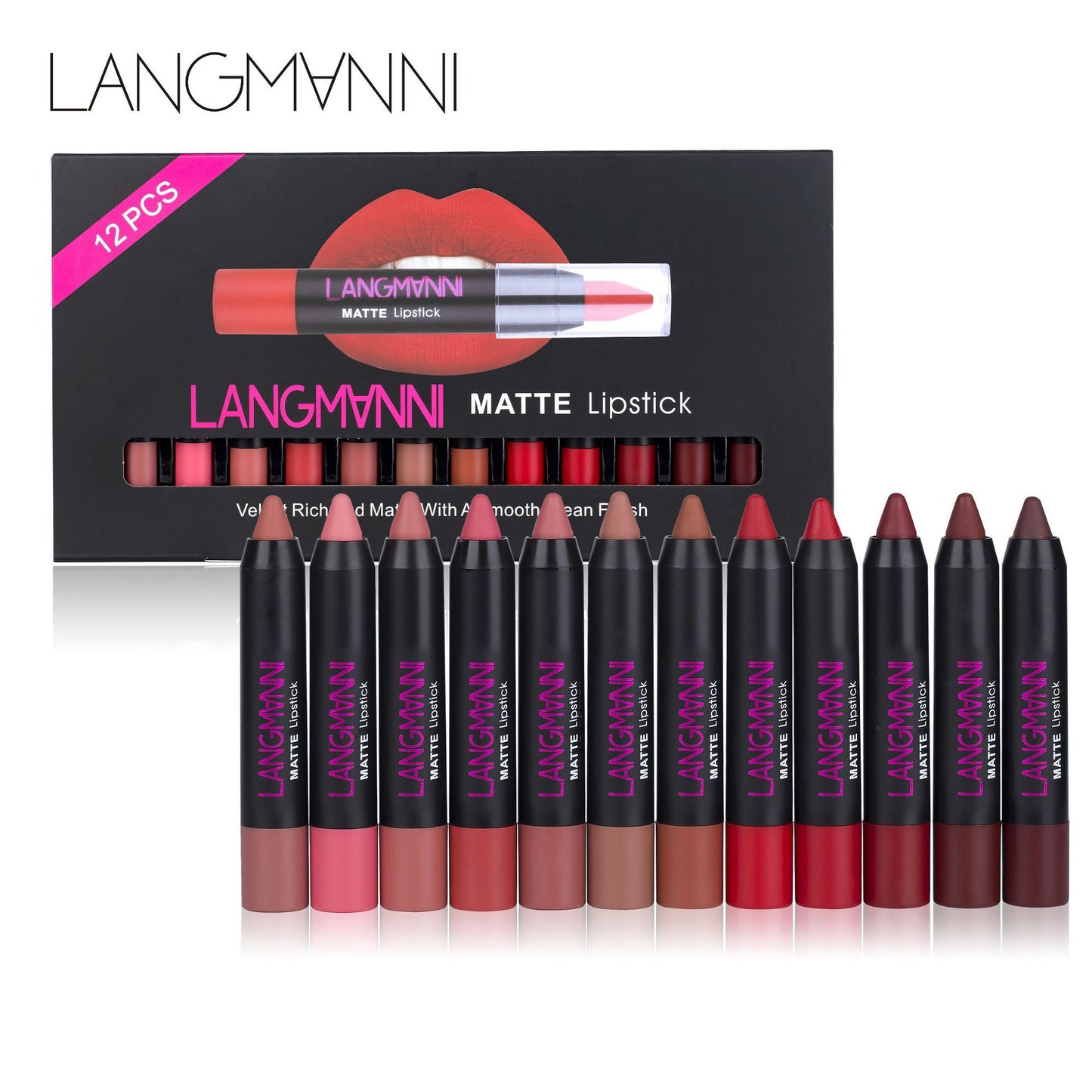 12-Piece Lipstick Set