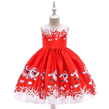 Girls’ Christmas Princess Dress