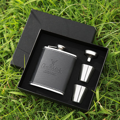 Coffret cadeau de bouteille de vin en acier inoxydable