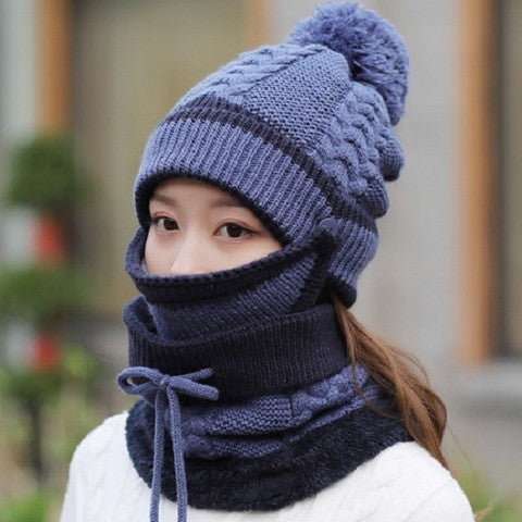 Women's Winter Cycling Hat Set