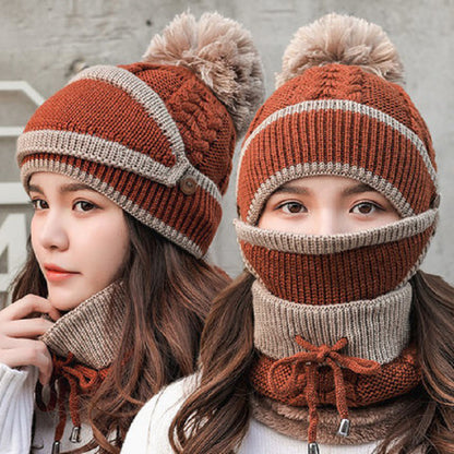 Women's Winter Cycling Hat Set