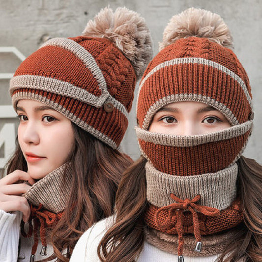 Women's Winter Cycling Hat Set