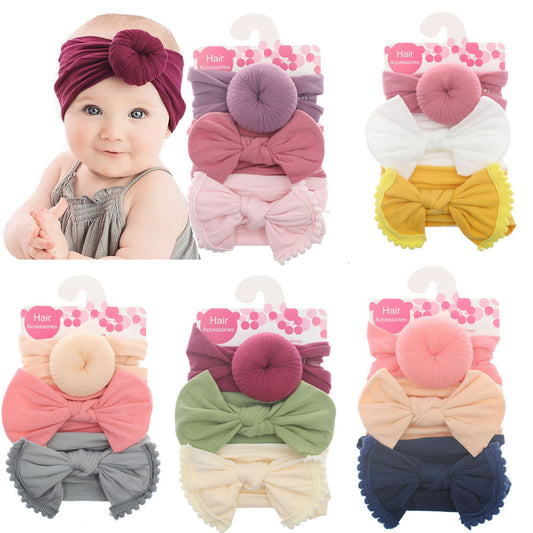 Baby Nylon Bow Headband