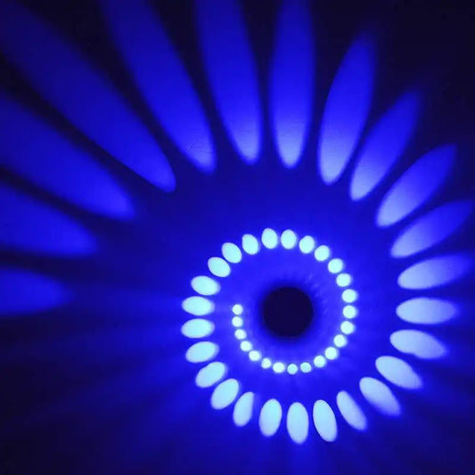 Spiral LED Wall Light