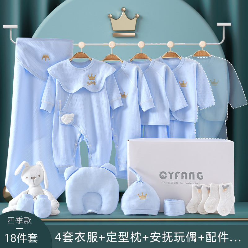 Coffret cadeau pour bébé – Vêtements et accessoires pour nouveau-né (toutes saisons)