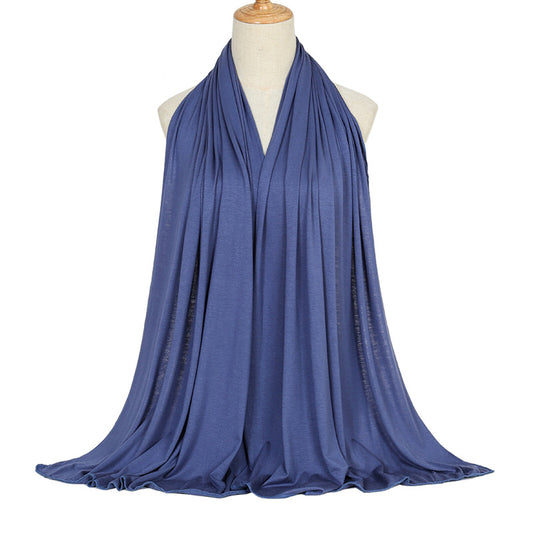 Solid Color Long Scarf