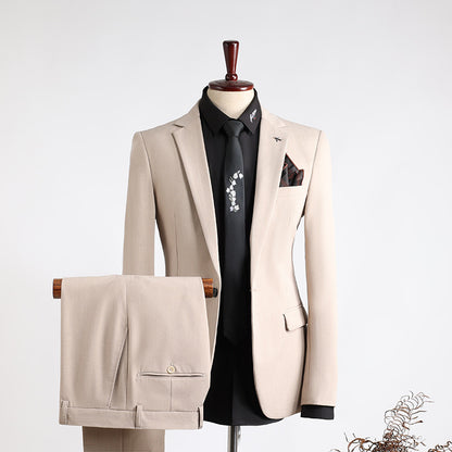 Men’s Large Size Suits – All-Season Casual Business & Slim Fit Wedding / Groomsmen Styles