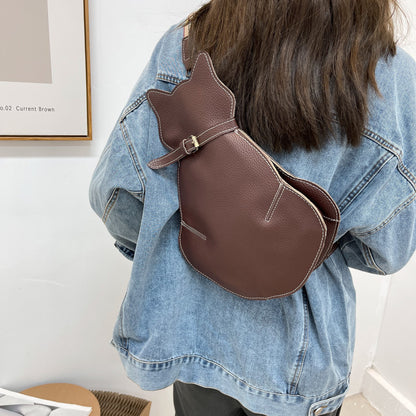 🌸Sac à main amusant pour chat - Sac à bandoulière Hip-Hop