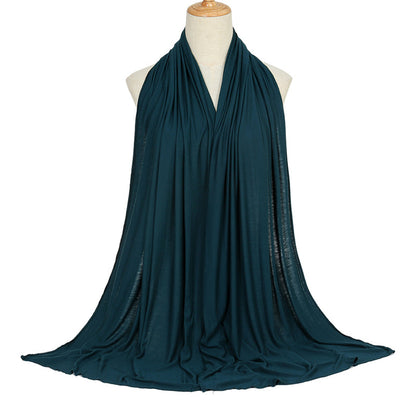Solid Color Long Scarf