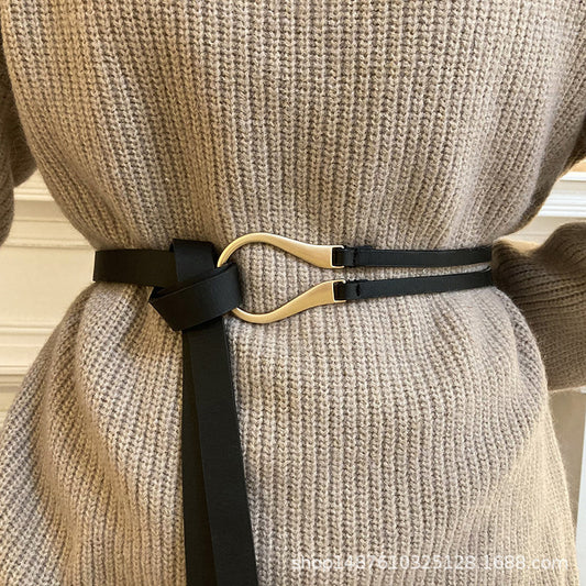 👗Women’s Retro Knot Waist Belt