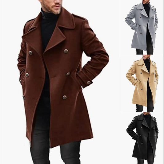 Men’s Woolen Coats & Warm Jackets