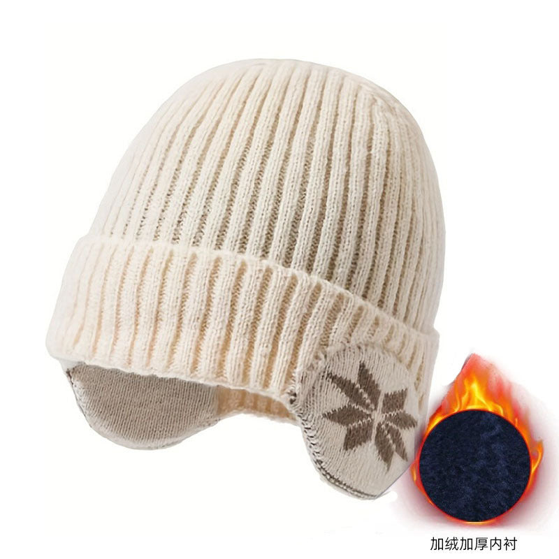 Men's ultra-thick winter wool hat
