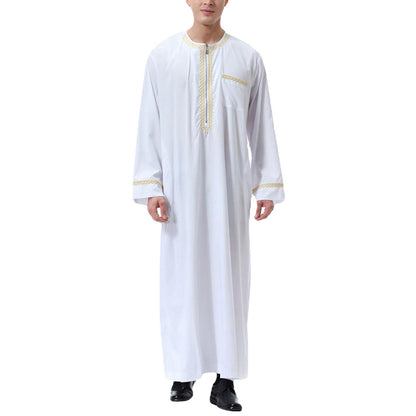 New Men’s Thobe – Round Neck Robe