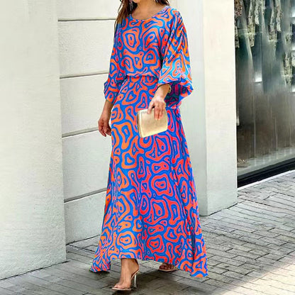 👗Ensemble jupe élégant à imprimé pour femme