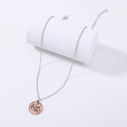Luminous accessories featuring trendy, versatile hollow necklaces