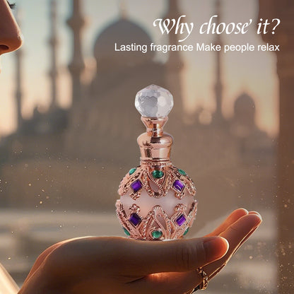 Non‑Alcoholic Perfume – Fresh Floral Fruit Essential Oil, Long‑Lasting