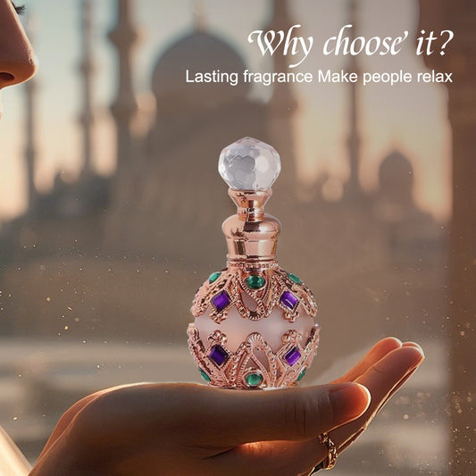 Non‑Alcoholic Perfume – Fresh Floral Fruit Essential Oil, Long‑Lasting