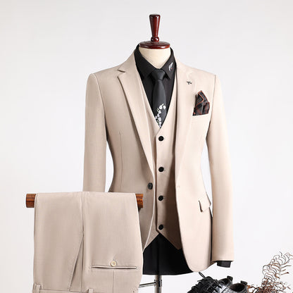 Men’s Large Size Suits – All-Season Casual Business & Slim Fit Wedding / Groomsmen Styles