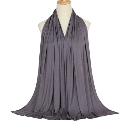 Solid Color Long Scarf