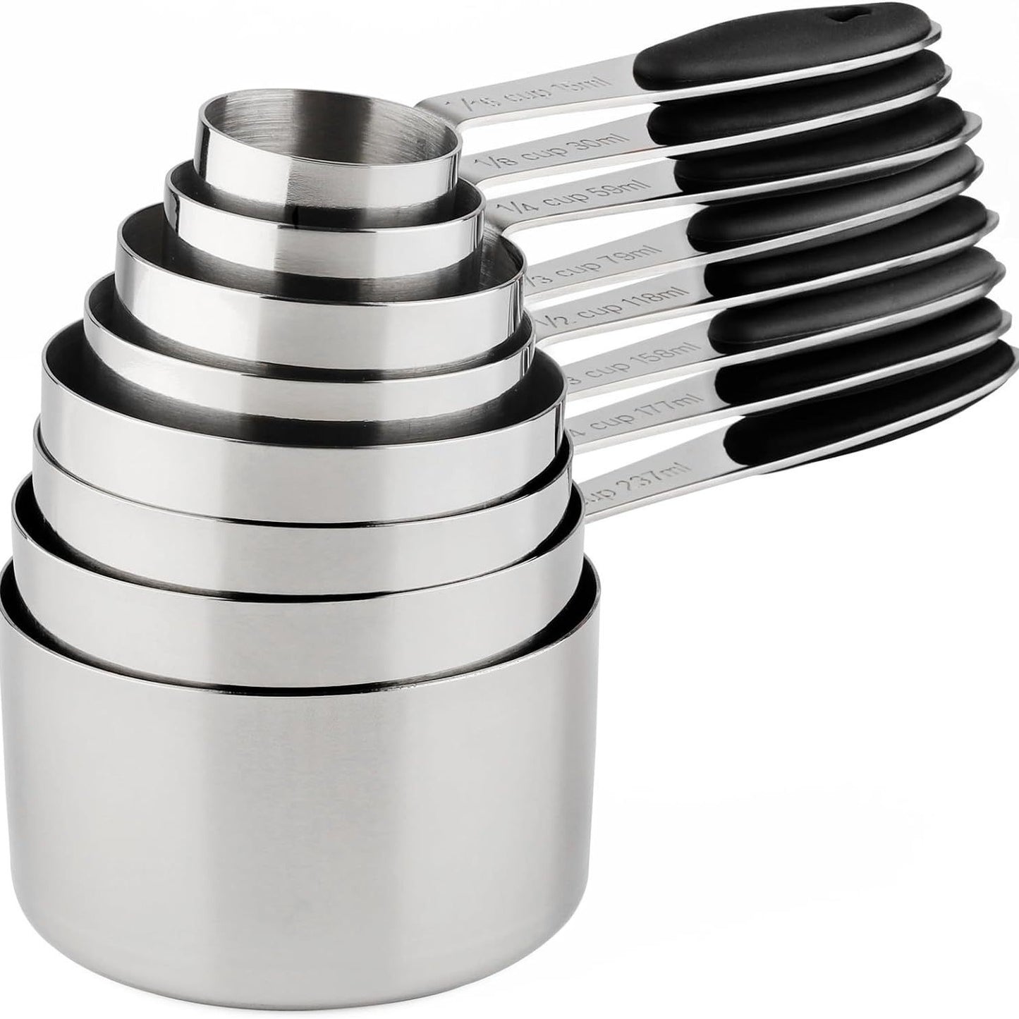 23-Piece Stainless Steel Measuring Set