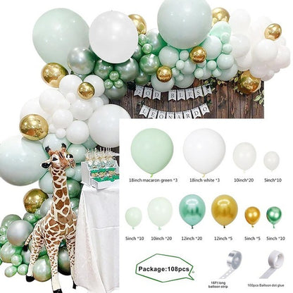 Metallic Balloon Decoration Set