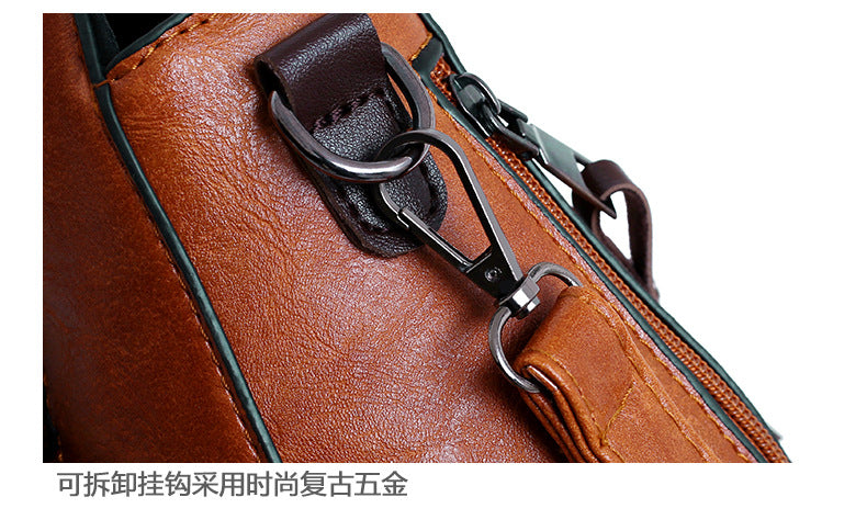 👜Women’s Handbag Set – 4‑Piece Oily Leather Shoulder Bags