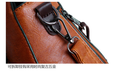 👜Women’s Handbag Set – 4‑Piece Oily Leather Shoulder Bags