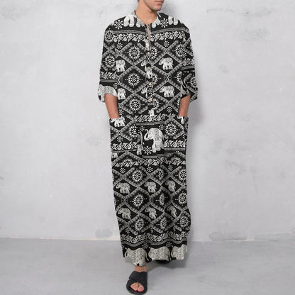 Men’s Stripe Robe