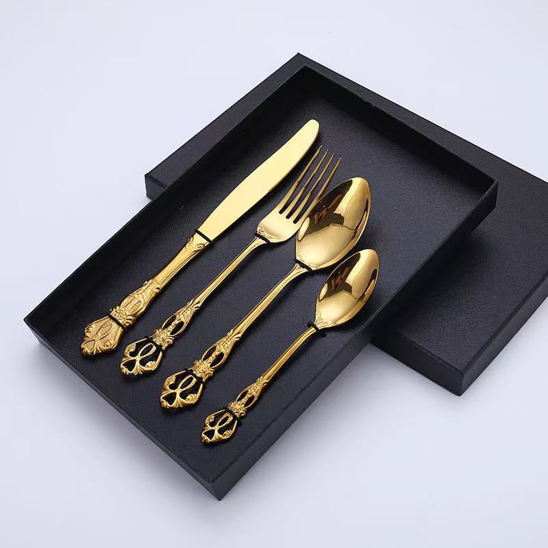 Royal Court 24-Piece Stainless Steel Western Cutlery Gift Set