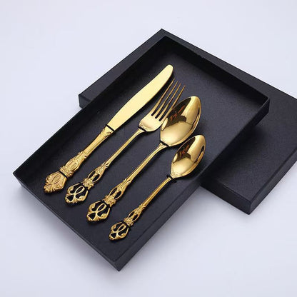 Royal Court 24-Piece Stainless Steel Western Cutlery Gift Set