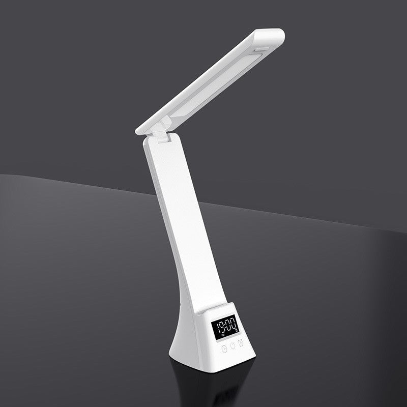 💡Kreative faltbare Schreibtischlampe – 15W kabelloses Ladegerät für Telefon, Kopfhörer & Uhr, Multifunktions-Augenschutz
