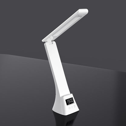 💡Kreative faltbare Schreibtischlampe – 15W kabelloses Ladegerät für Telefon, Kopfhörer & Uhr, Multifunktions-Augenschutz