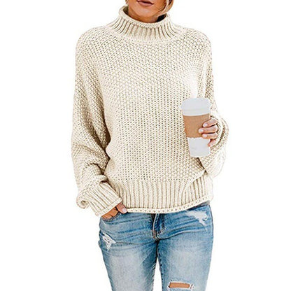 Women's Turtleneck Knit Sweater