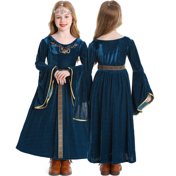 👑🪄European Medieval Child's Ball Costume with Bell Sleeves 🩰🏰 – Hannah ...