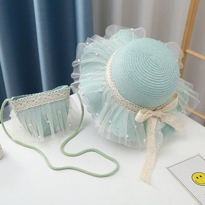 Children's Summer Straw Sun Hat