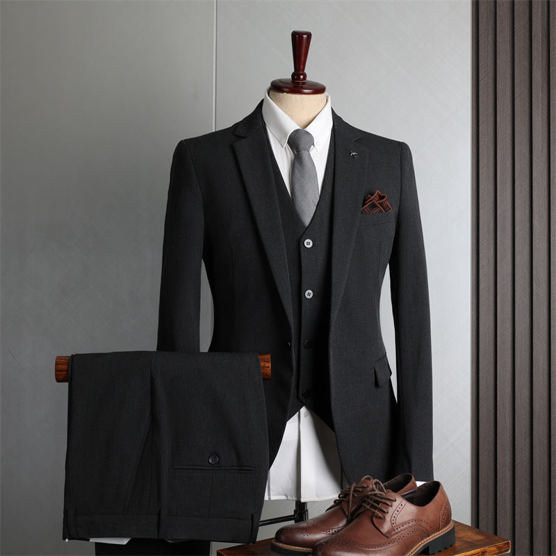 Men’s Large Size Suits – All-Season Casual Business & Slim Fit Wedding / Groomsmen Styles