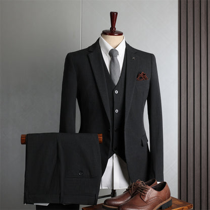 Men’s Large Size Suits – All-Season Casual Business & Slim Fit Wedding / Groomsmen Styles