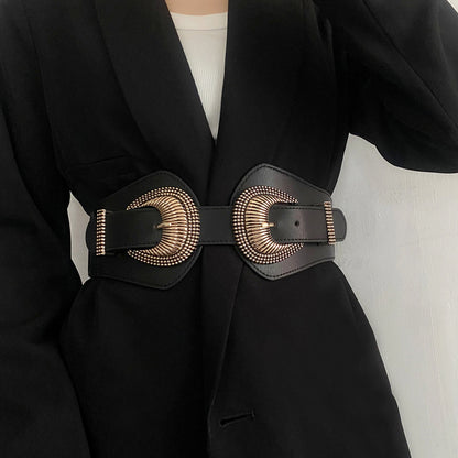 👗Breiter elastischer Damengürtel