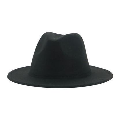 Retro Wool Felt Jazz Hat