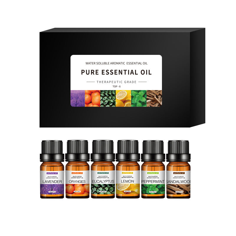 Beruhigendes Aromatherapie-Set mit ätherischen Ölen für einen erholsamen Schlaf (10 ml, wasserlöslich, für Luftbefeuchter geeignet)