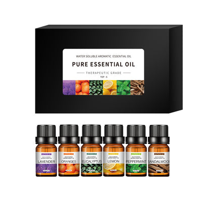 Beruhigendes Aromatherapie-Set mit ätherischen Ölen für einen erholsamen Schlaf (10 ml, wasserlöslich, für Luftbefeuchter geeignet)