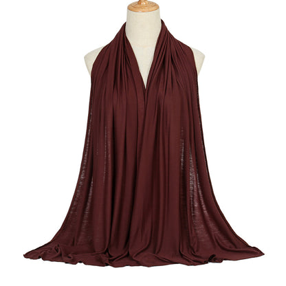 Solid Color Long Scarf