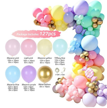 Metallic Balloon Decoration Set