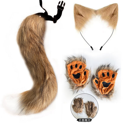 🐾 Cute Animal Paw Cosplay Accessories Set