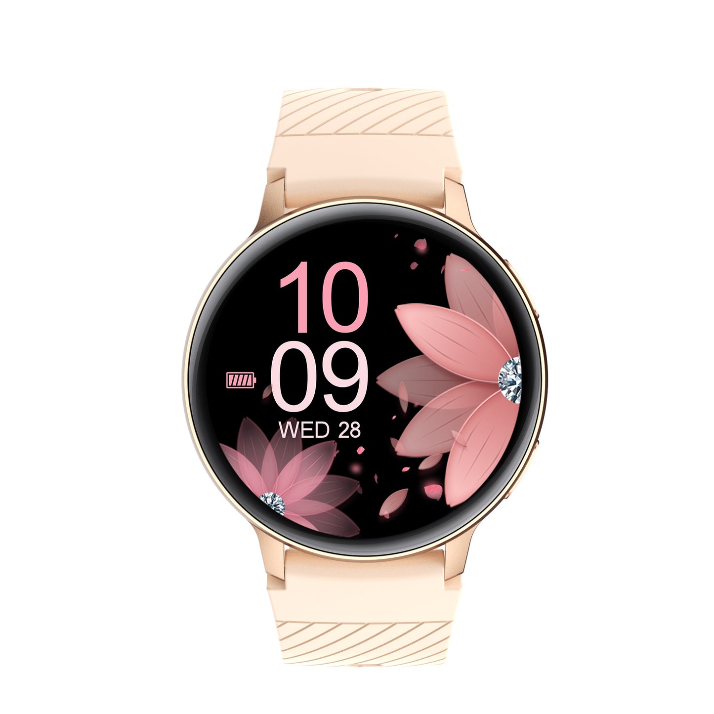 S53 Smart Watch – 1.39" round HD screen, Bluetooth calling, pedometer, multi-sports modes, and weather updates