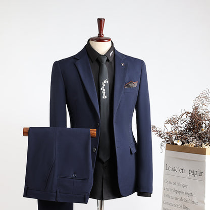 Men’s Large Size Suits – All-Season Casual Business & Slim Fit Wedding / Groomsmen Styles