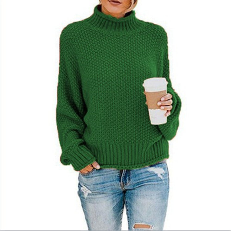 Women's Turtleneck Knit Sweater